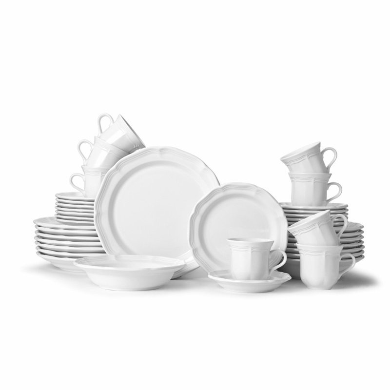 Mikasa French Countryside 40 Piece Dinnerware Set, Service For 8