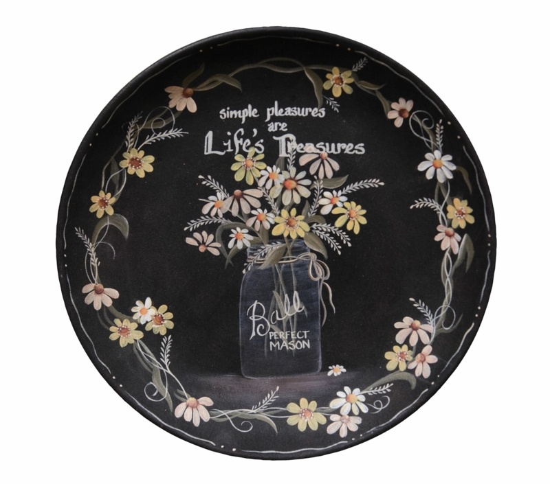 Miky Wood Decorative Plate