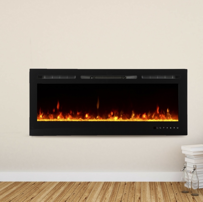 Recessed Electric Fireplace