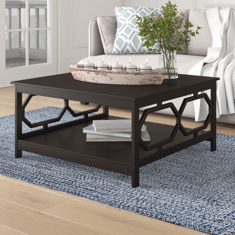 Minburn 36" W Coffee Table with Storage