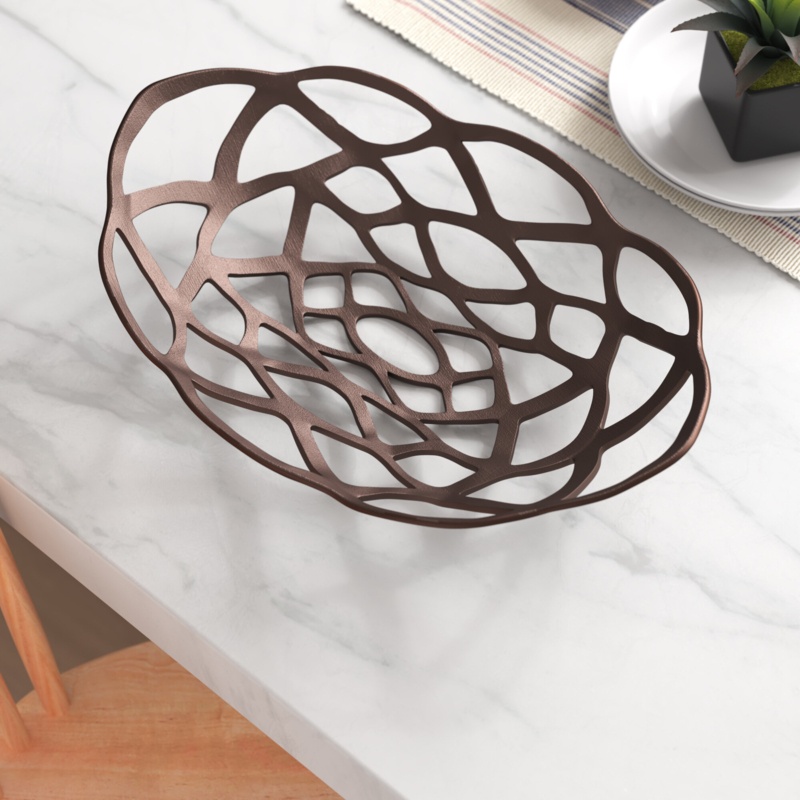 Minersville Metal Decorative Bowl