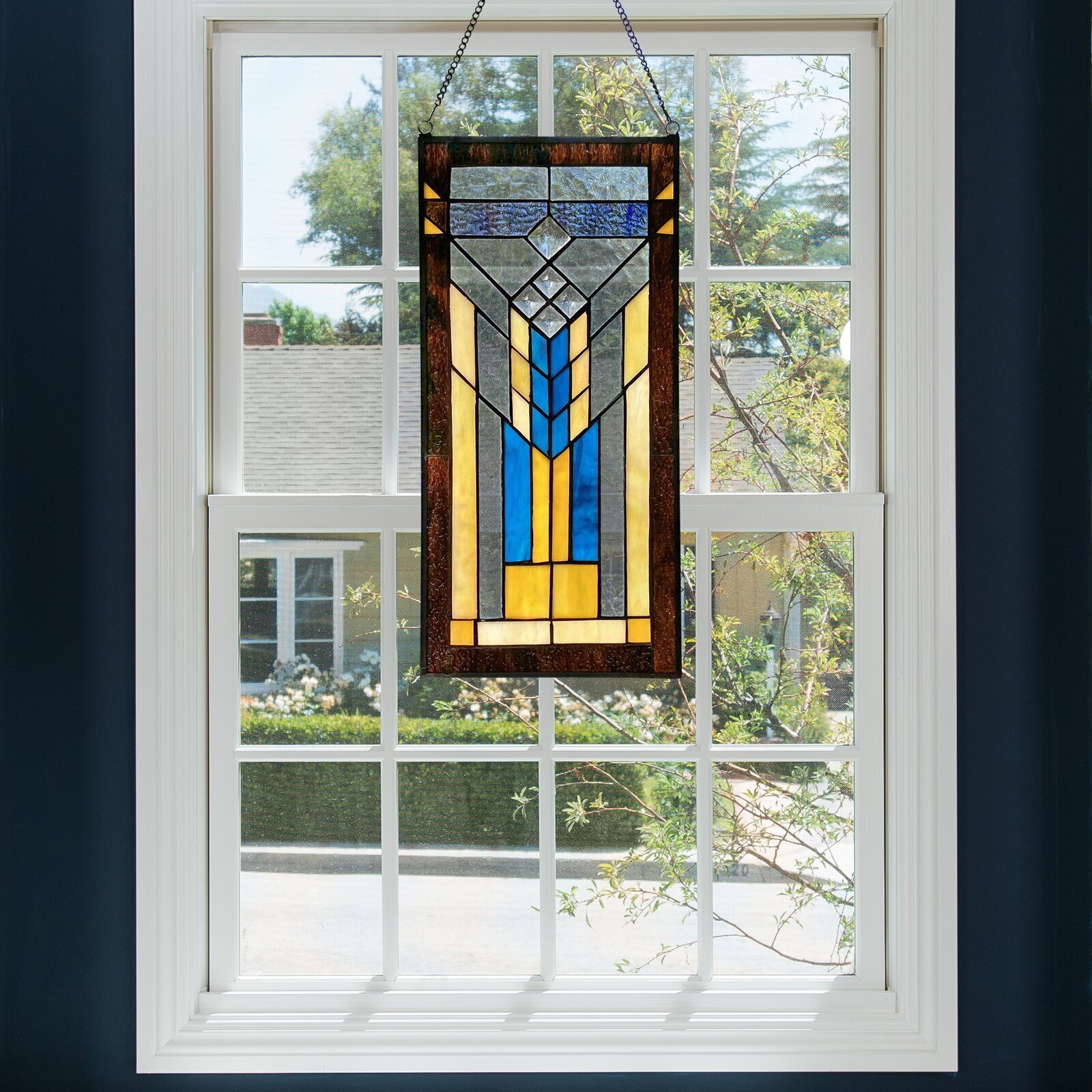 Mission Stained Glass Panel