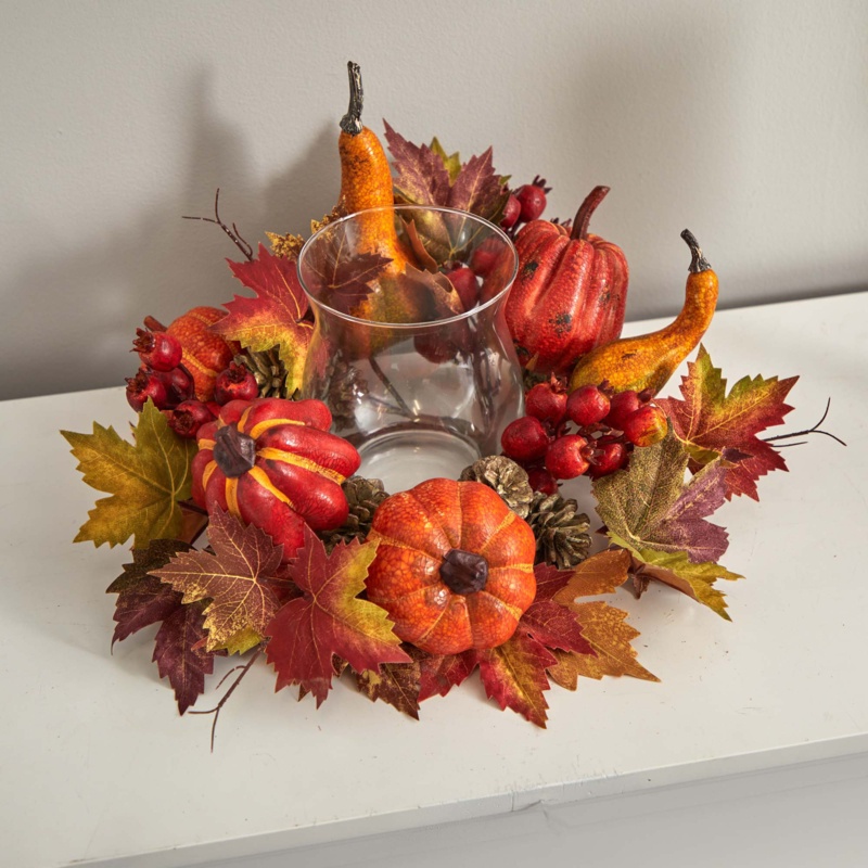 Mixed Candelabrum in Vase