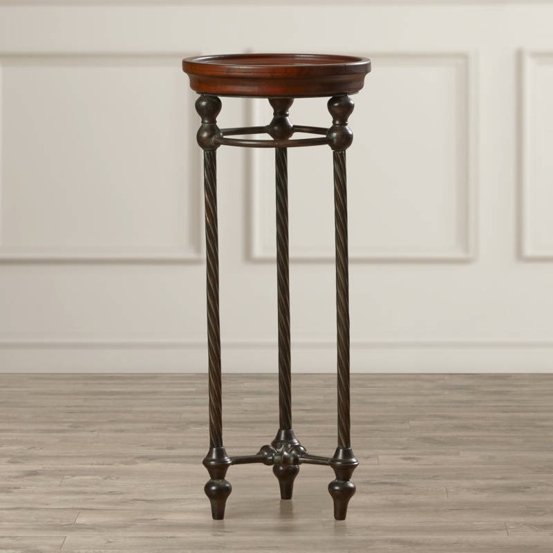Mizpah Round Pedestal Plant Stand