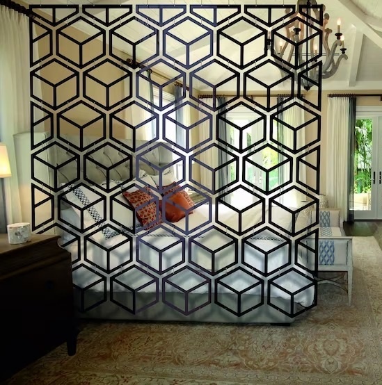 Modern Acrylic Room Divider