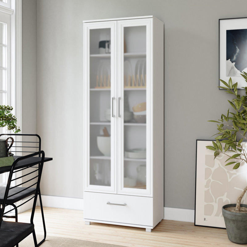 Tall Bookcases With Glass Doors