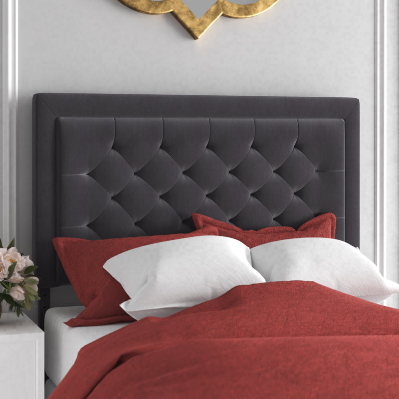 Modern Timeless Buttonless Tufted Upholstery Headboard
