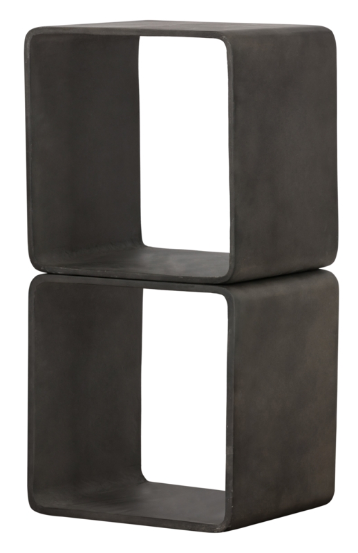 Concrete Cube Shelf