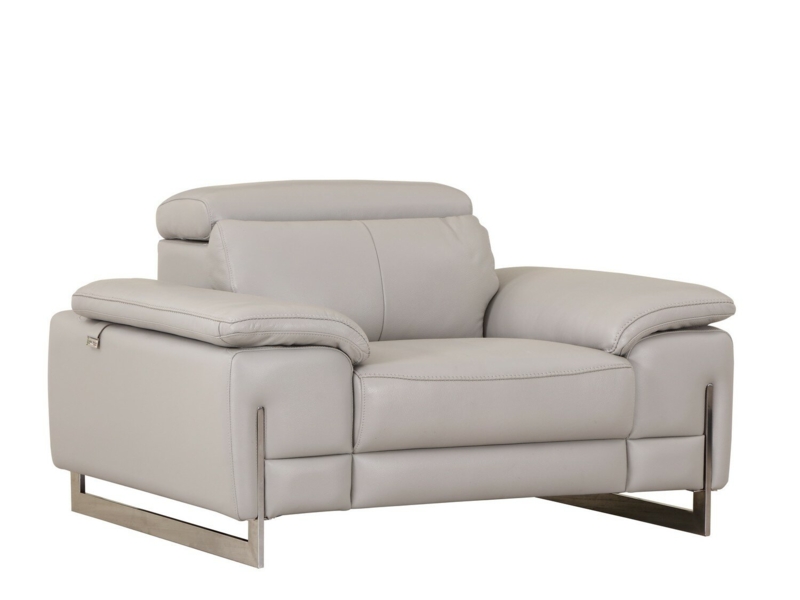 Contemporary Leather Upholstered Chair