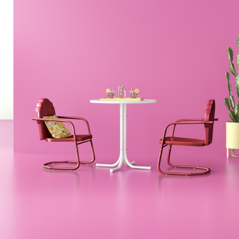 Morrison Round 2 - Person Outdoor Dining Set
