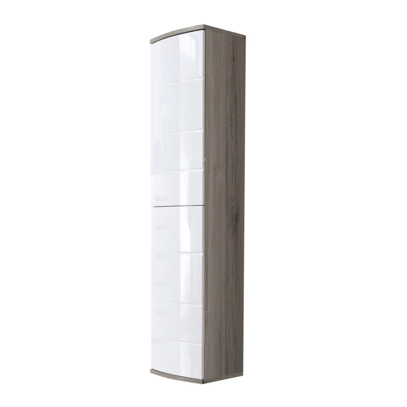 Arc Storage Unit with Curved Design