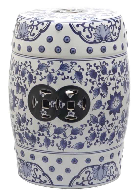 Chinese Porcelain Indoor-Outdoor Garden Stool