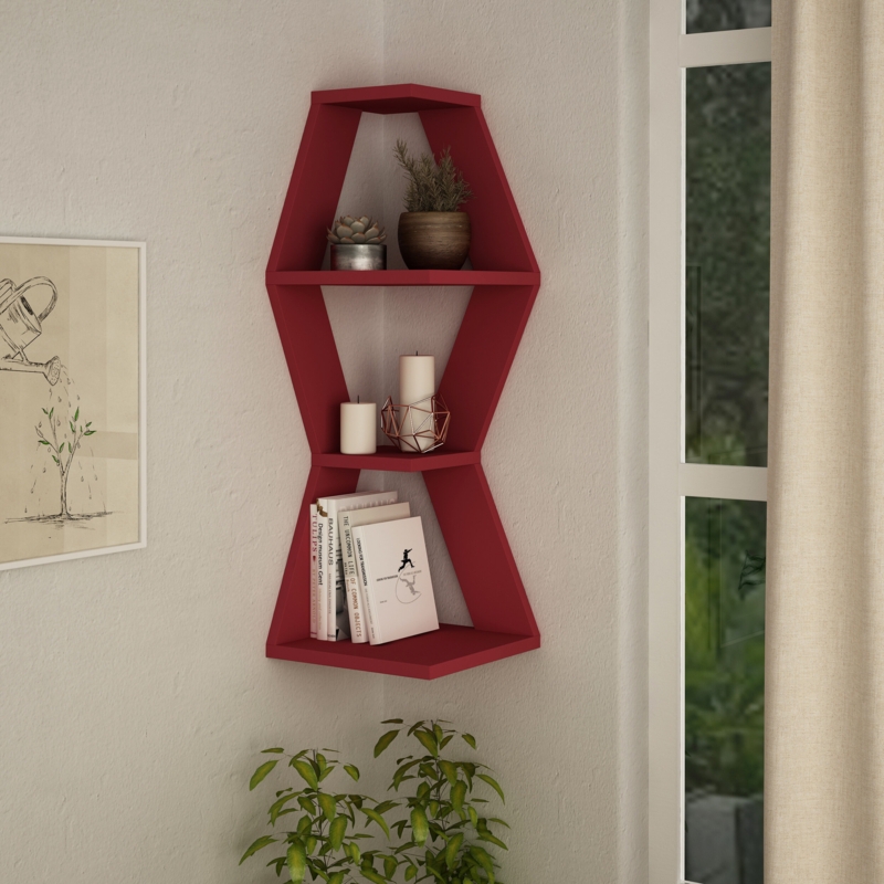 Contemporary Space-Saving Bookshelf