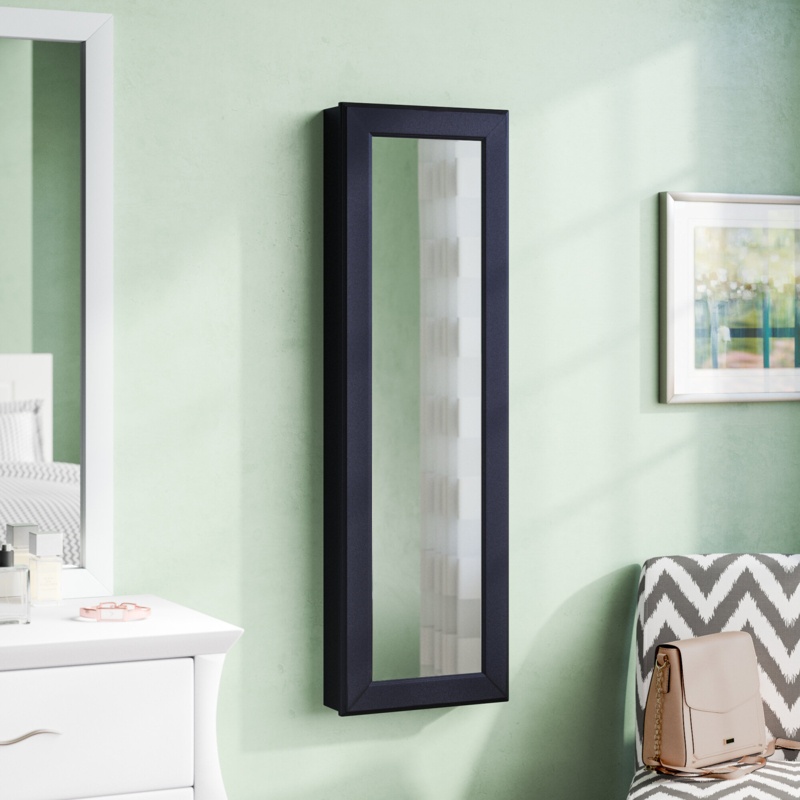 Myla 14.75'' Wide Jewelry Armoire with Mirror