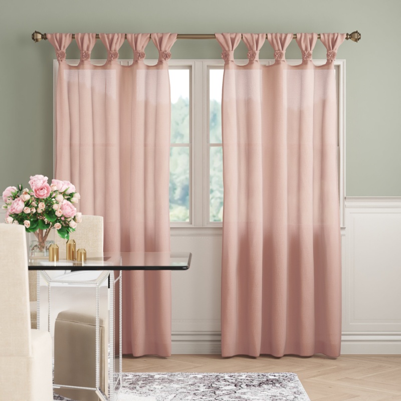 Mysliwiec Synthetic Sheer Curtain Panel