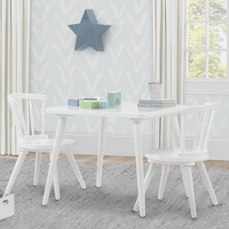 Naila Kids 3 Piece Square Play / Activity Table and Chair Set