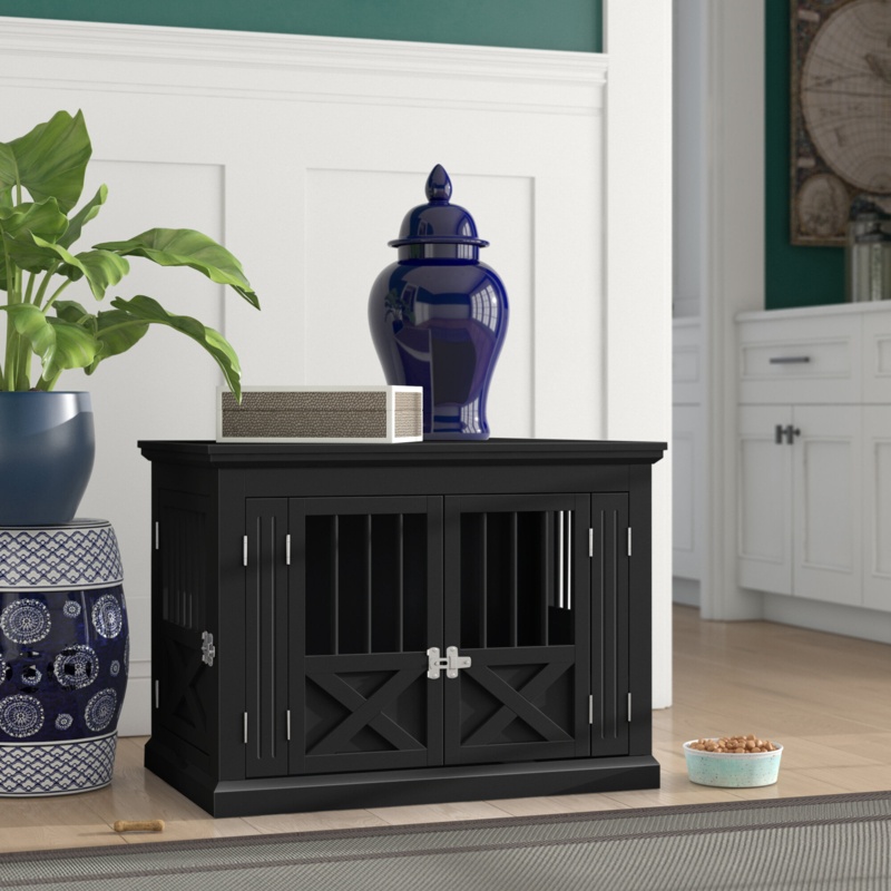 Versatile Pet Crate with Removable Tray