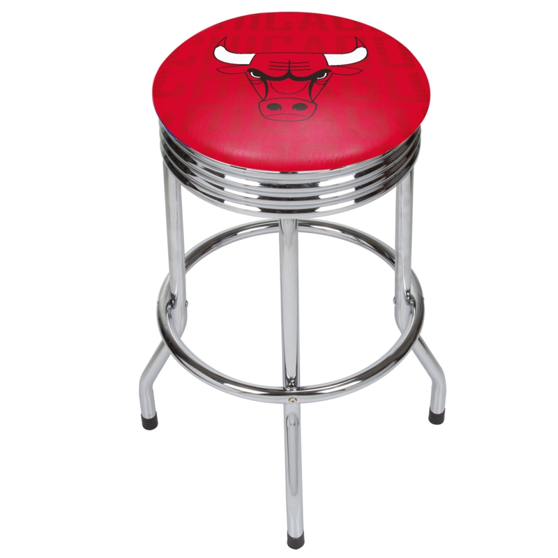 NBA City Ribbed 29" Swivel Bar Stool