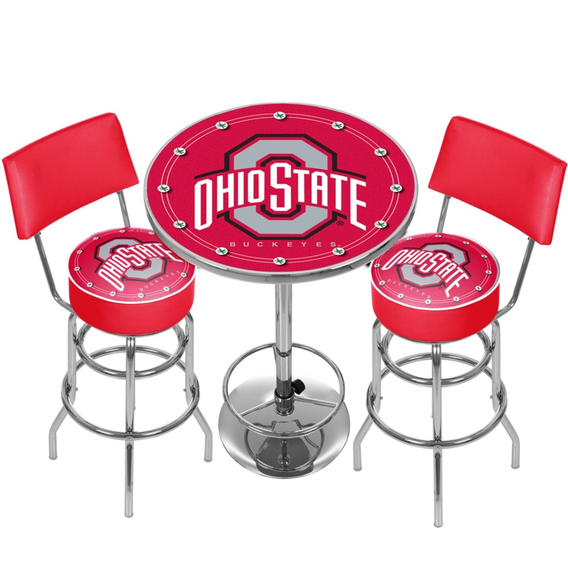 NCAA 2 - Person Bar Height Dining Set