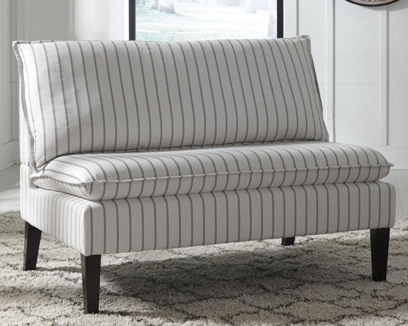 Neema With Back Wood Bench