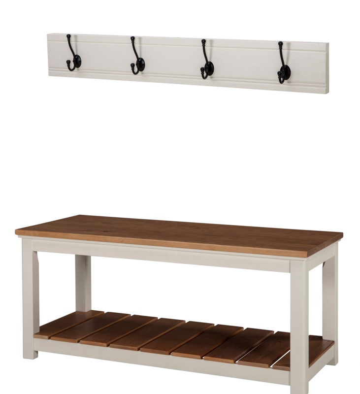 Nelsonville Coat Hook with Bench Set