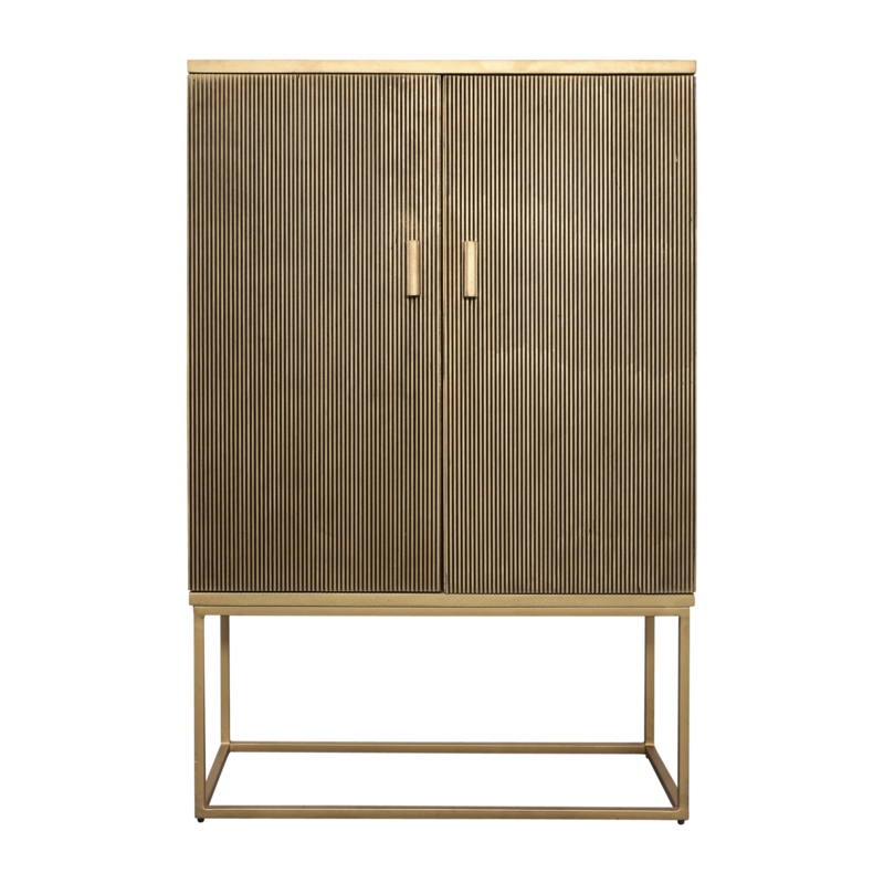 Mango Wood Console Table and Cabinet Set