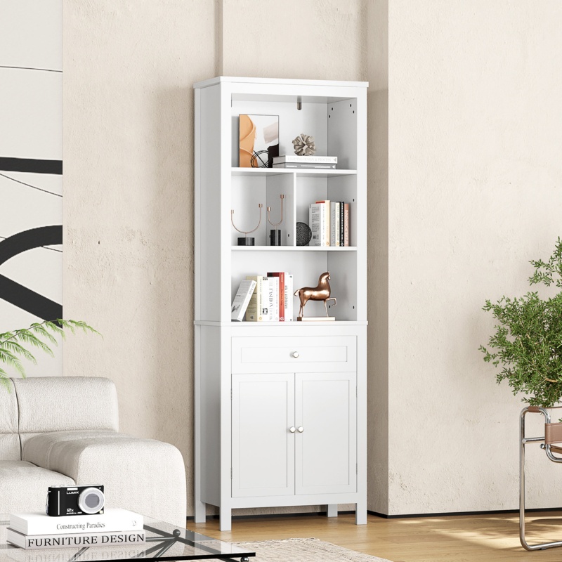 Nethe 65'' H x 19.68'' W Bookcase