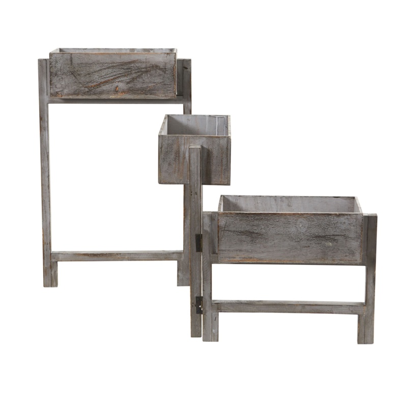 Newby Washed Composite Wood Vertical Garden Planter