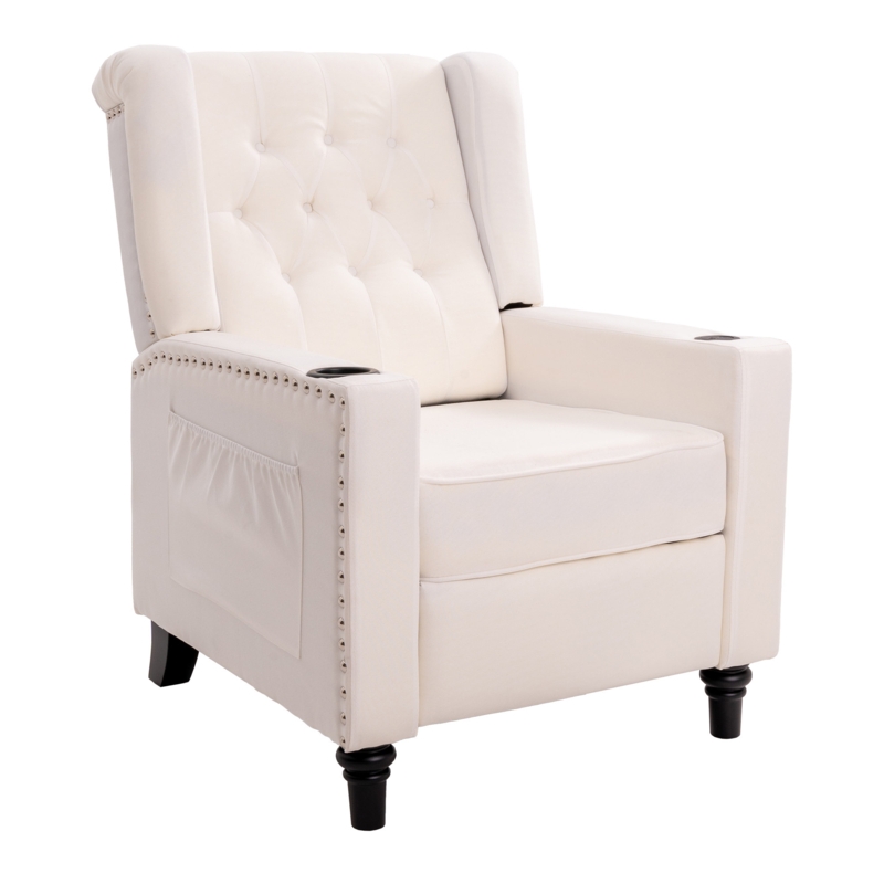 Adjustable Upholstered Recliner Chair