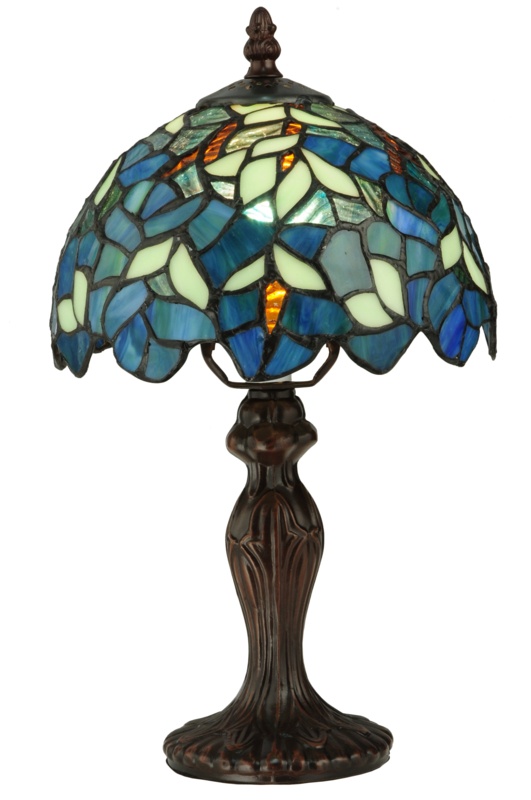 Nightfall Wisteria Metal Table Lamp