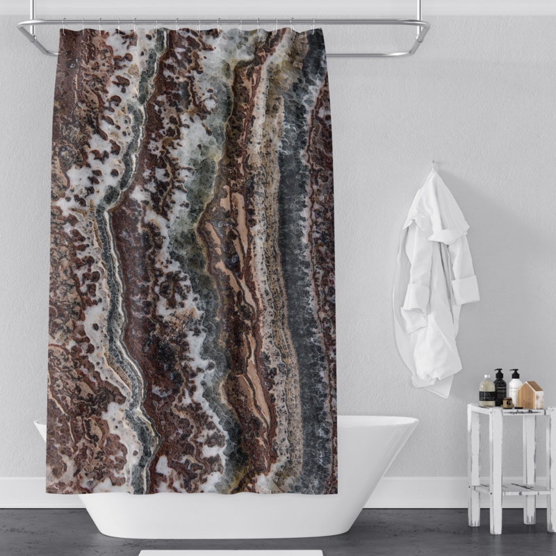 Colorful Bathroom Shower Curtain