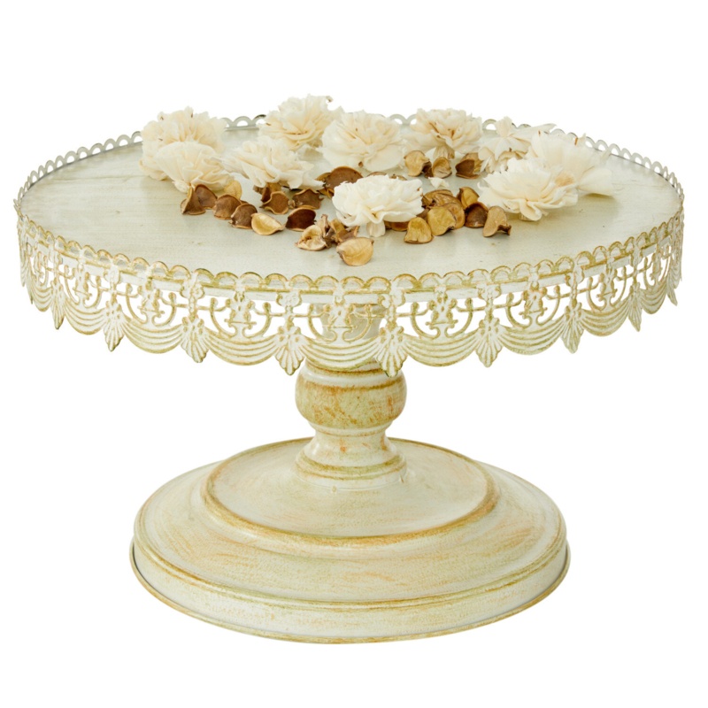Farmhouse Style Single Cake Stand