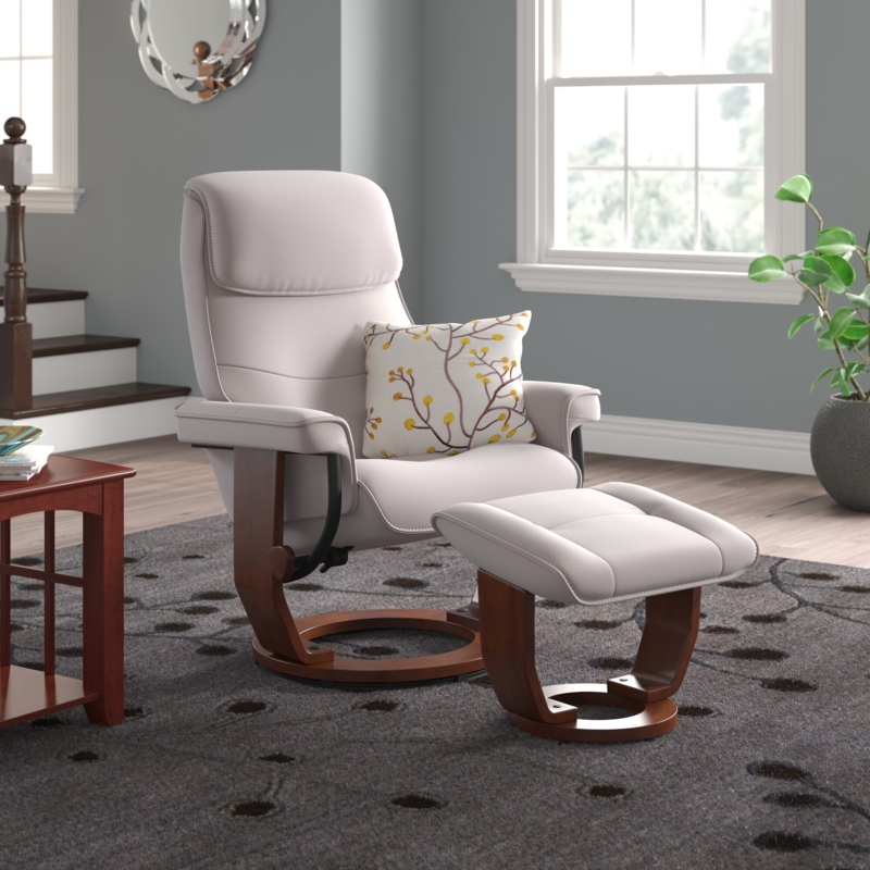 Stylish Recliner Chair and Table Set