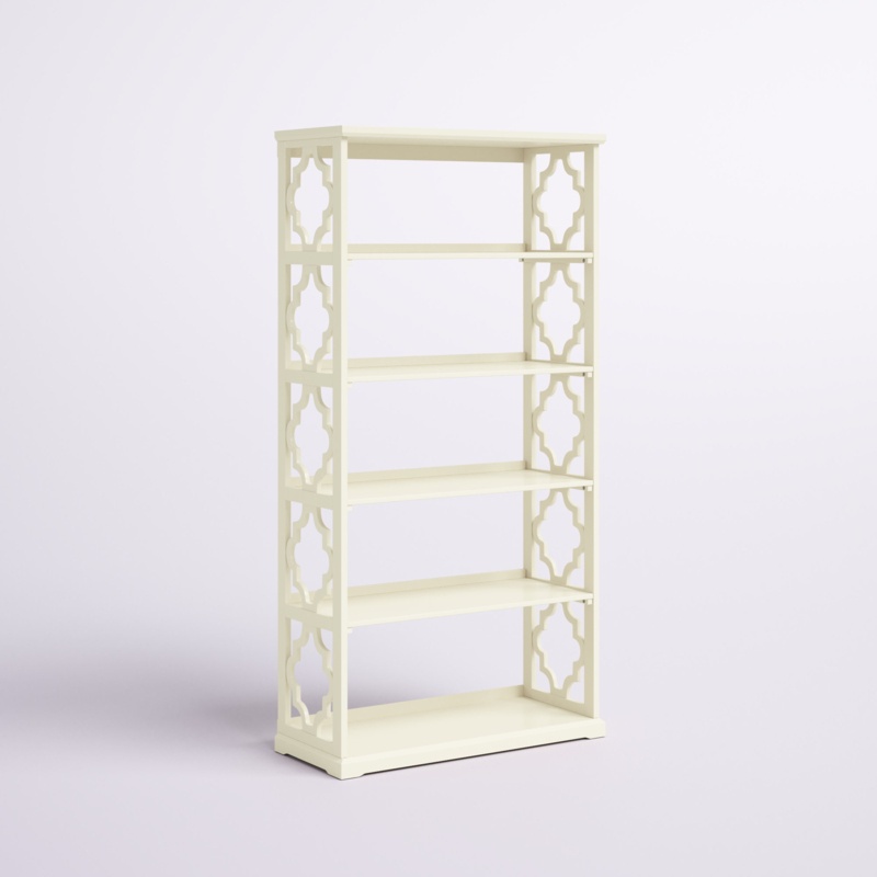 OKean Solid Wood Etagere Bookcase