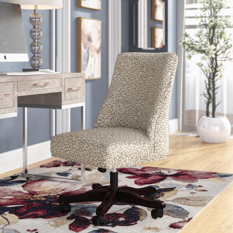 Distinctive Cheetah Print Desk Chair