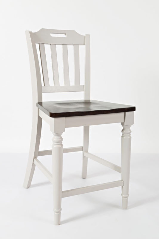 Olavo Solid Wood 24'' Counter Stool
