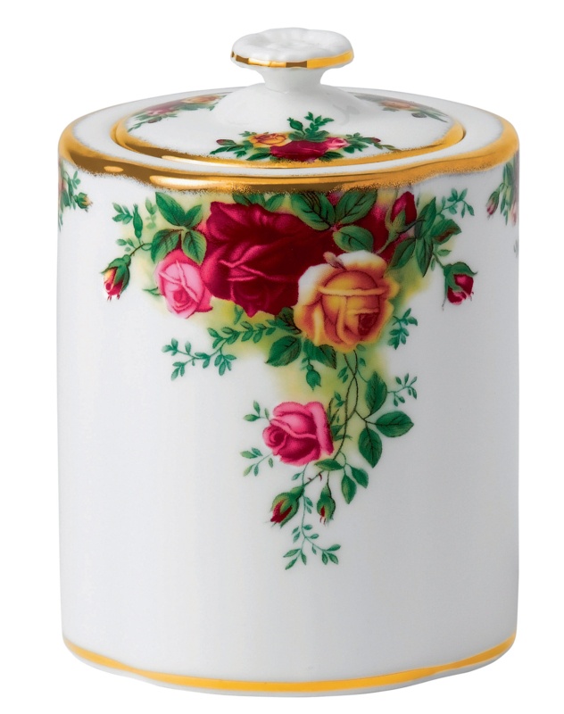 Old Country Roses Tea Jar