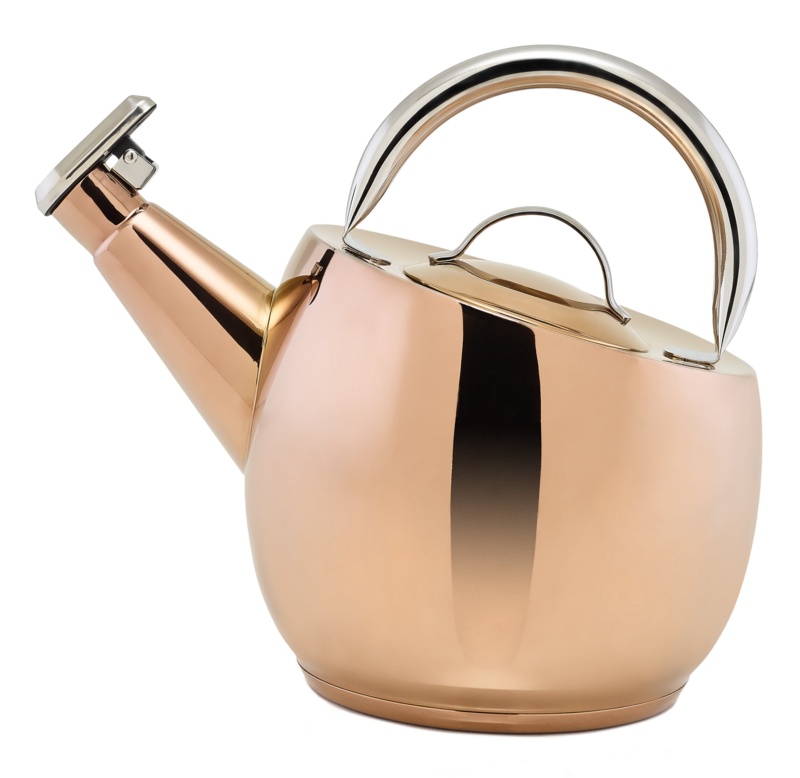 Old Dutch International 2.75 qt. Stainless Steel Whistling Stovetop Kettle