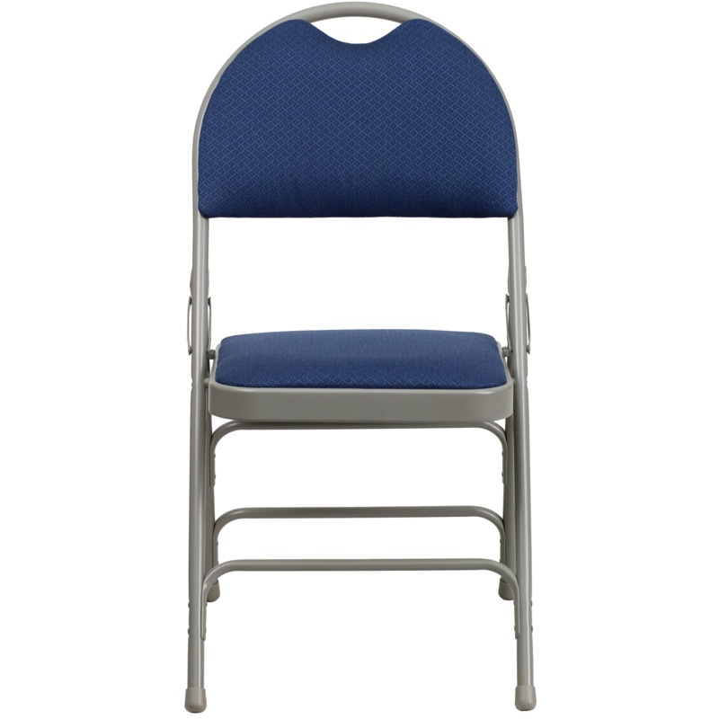 Oliverson Extra Large Ultra-Premium Triple Braced Metal Folding Chair