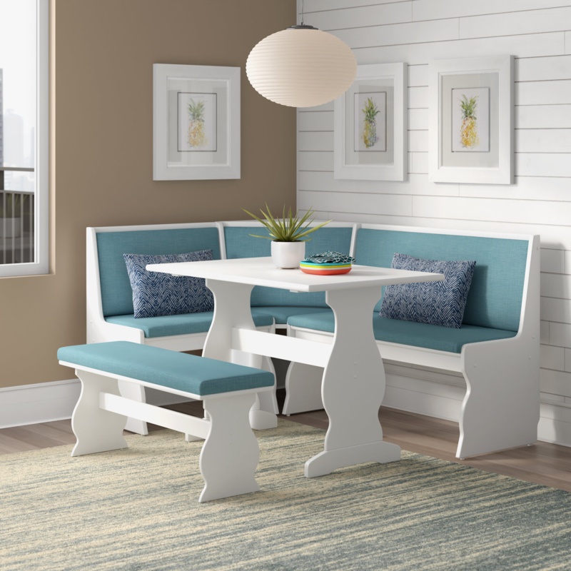 Olivia 5 - Person Breakfast Nook Dining Set