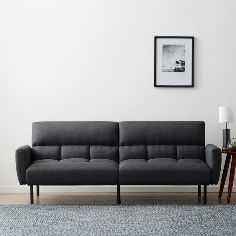 Ollie Futon Sofa Bed with Box Tufting