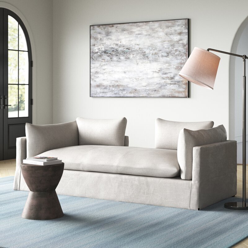Open Frame Two Arm Chaise Lounge