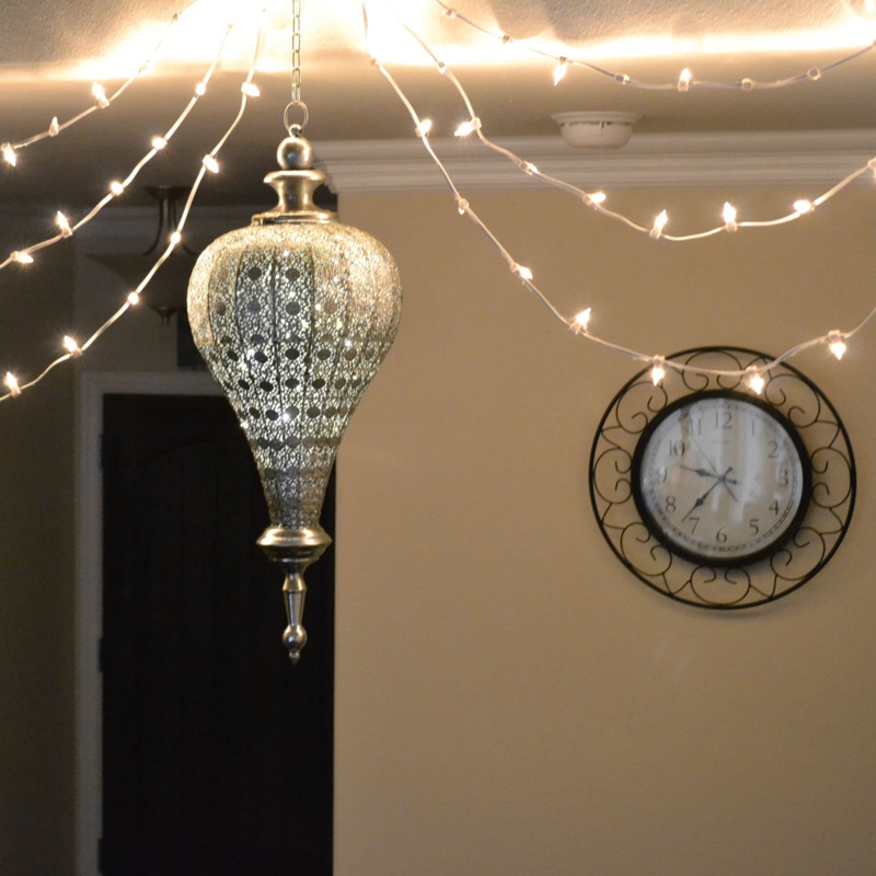 Oriental Tall Metal Lantern