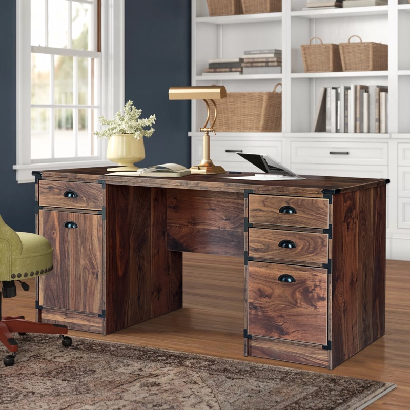 Orman 59 '' Executive Desk with Drawers