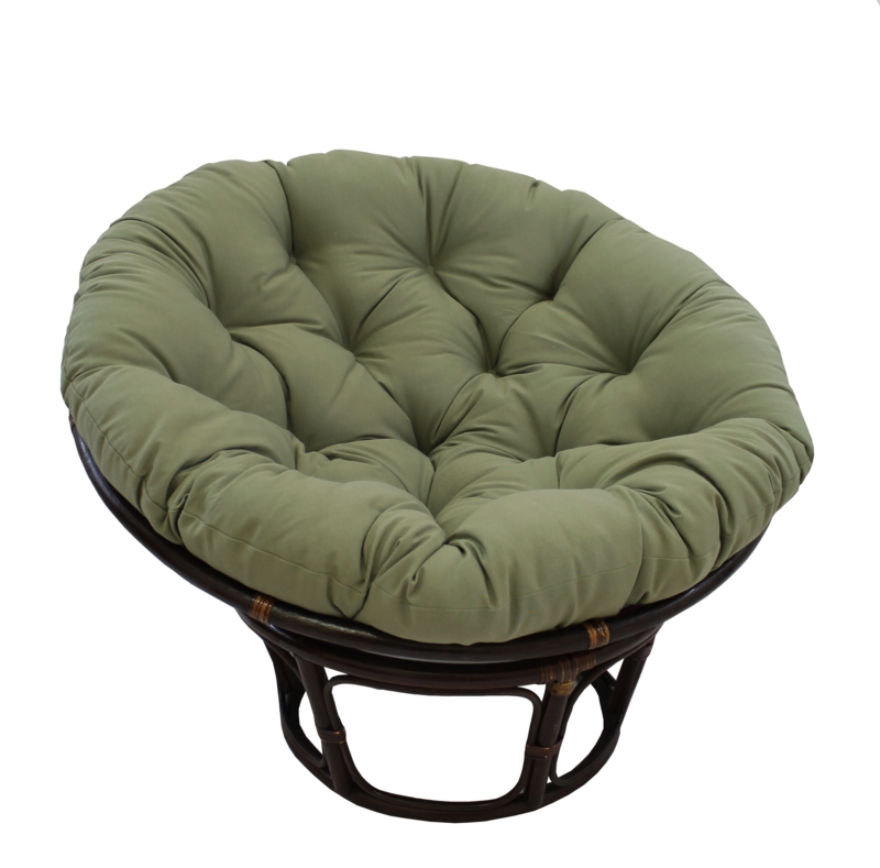 Wicker Rattan Papasan Chair