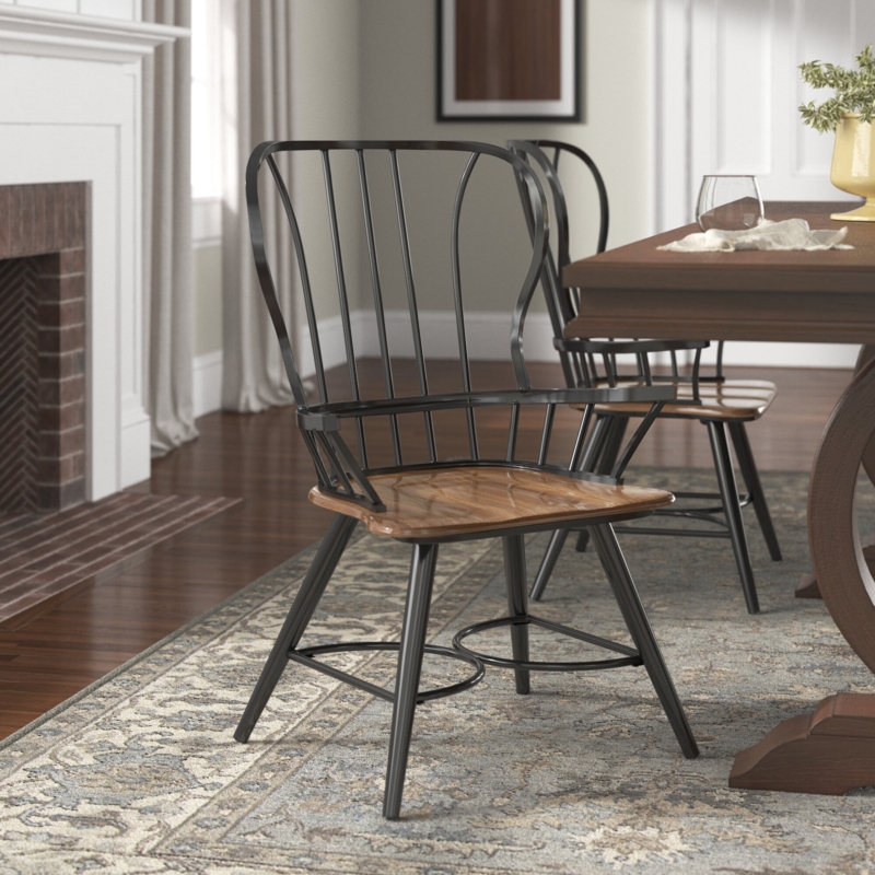 Spindle Back Arm Chair