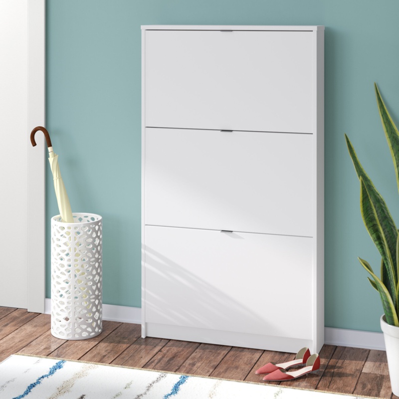 Orren Ellis 9 Pair Shoe Storage Cabinet