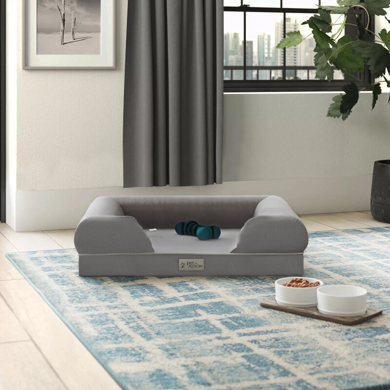 Orthopedic Dog Bed Made in USA With Non skid Bottom