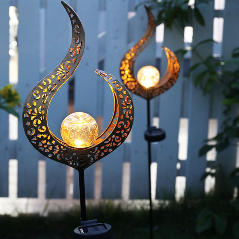Whimsical Solar LED Iron Lights