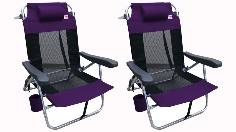Outdoor Spectator Reclining Beach Chair